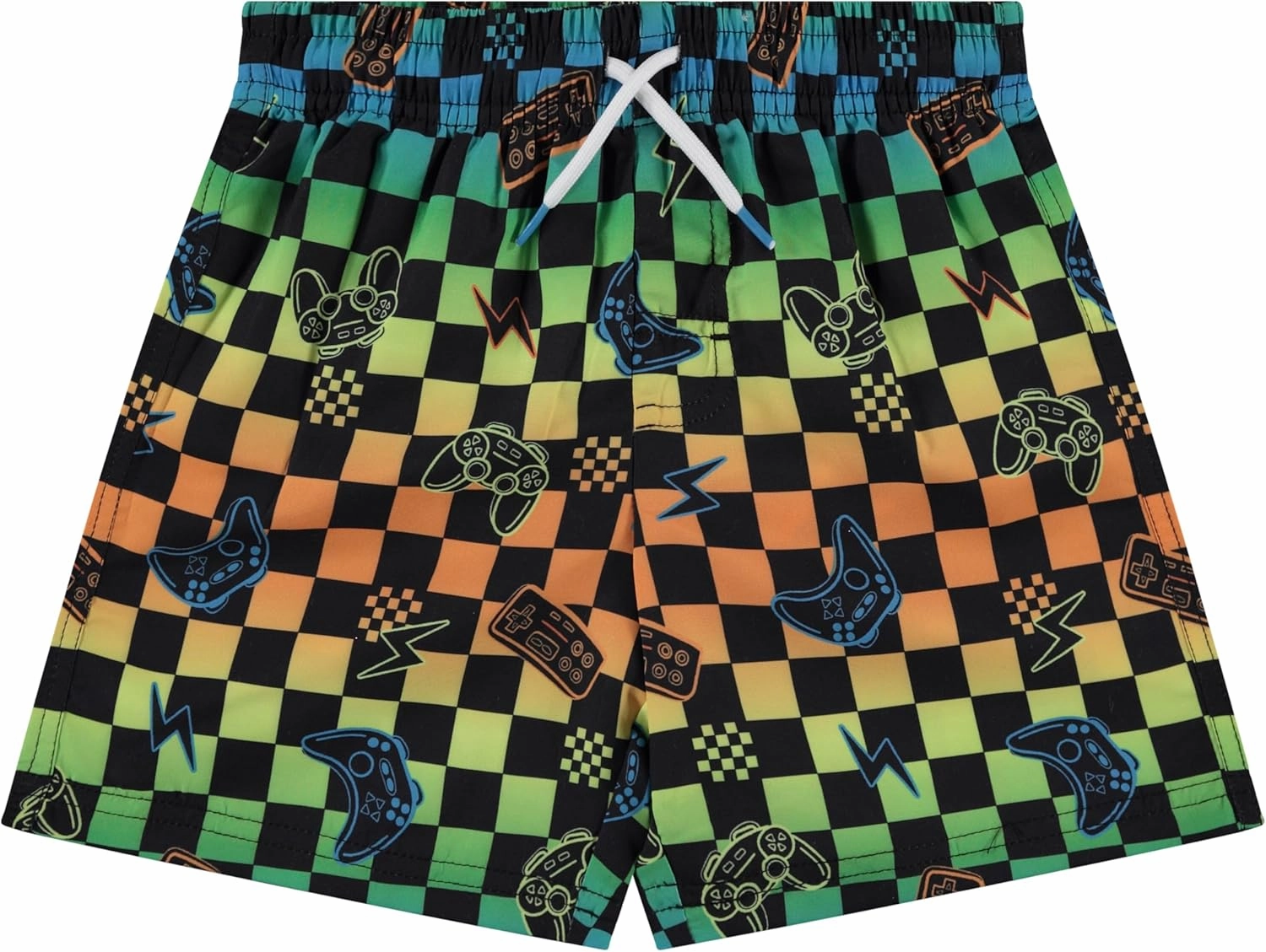 2 or 3-Pack Boys Swim Trunks, Kids Quick Dry Swimming Shorts with Liner - Solid/Printed Swimwear