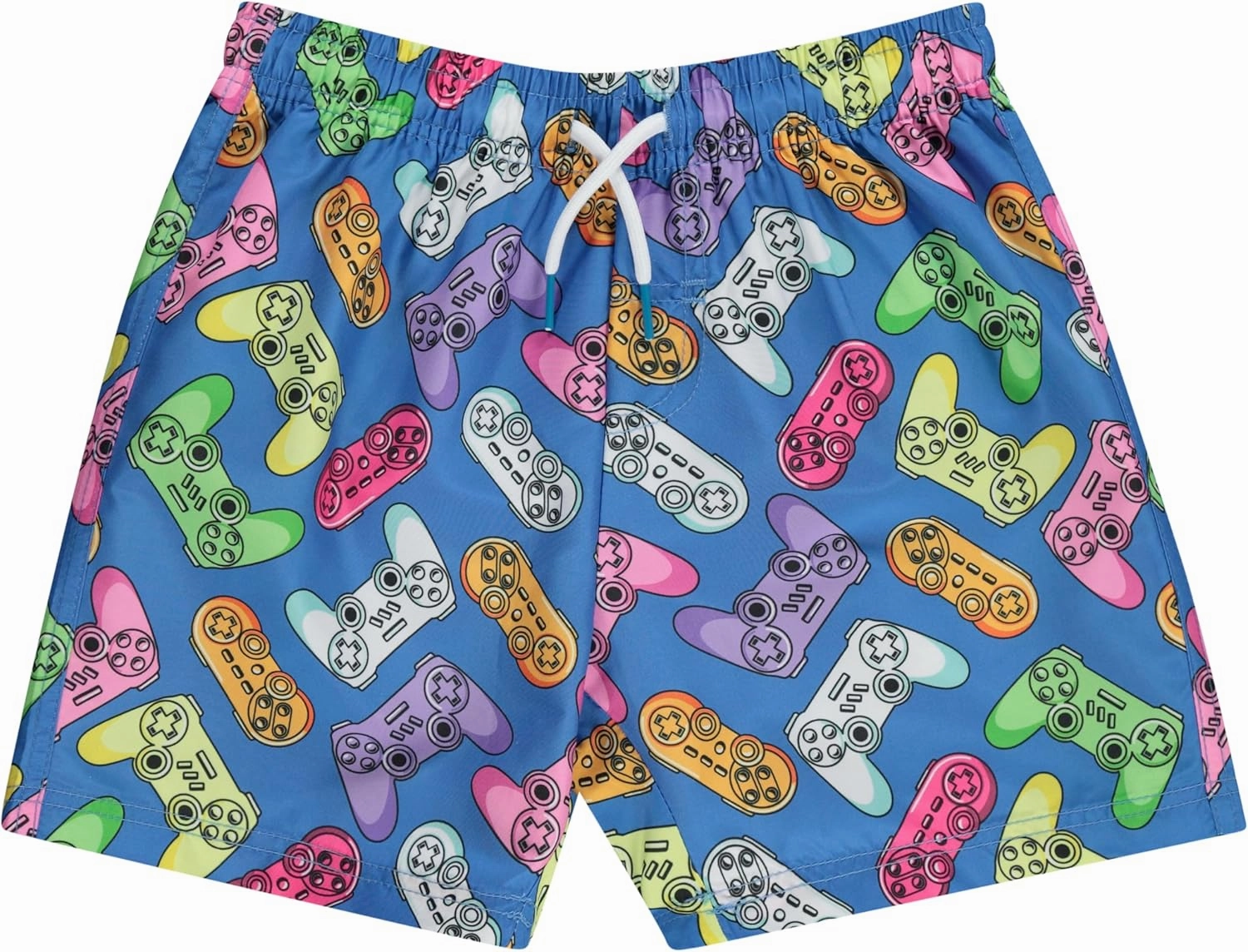 2 or 3-Pack Boys Swim Trunks, Kids Quick Dry Swimming Shorts with Liner - Solid/Printed Swimwear