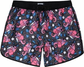 5 Inch Inseam Swimming Shorts Mens Gradient Swim Trunks with Mesh Liner Bathing Suit for Men Vacation