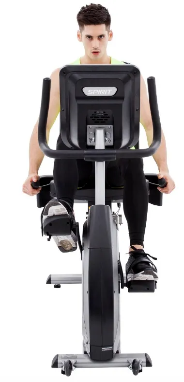 Ex Demo Spirit Fitness XBR25 Recumbent Cycle, Commercial Rowers, Bike Accessories