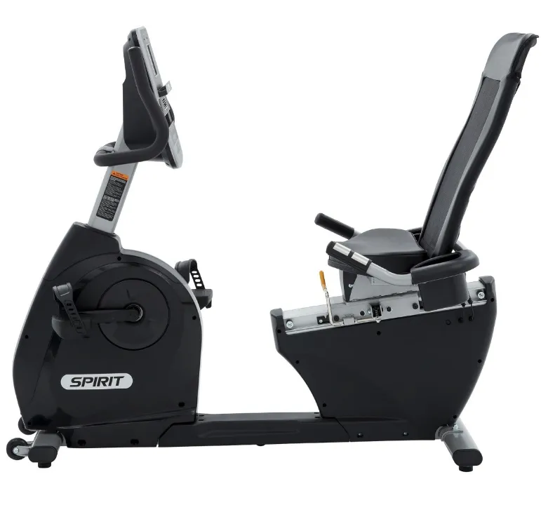 A Smarter Choice Ex Demo Spirit Fitness XBR25 Recumbent Cycle Everyday Essential, Rubber Hex Dumbbells, Multi Gyms, Cable Machines