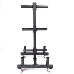A Smarter Choice Fitway Bumper Plate Rack with Wheels Trending Choice, Bumper Plates, Yoga mat thick