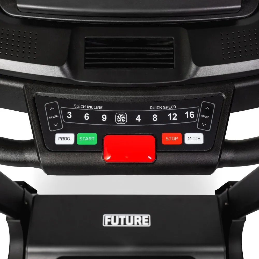Future T660 Folding Treadmill - LED Console, Elliptical Crosstrainers, Non Folding Treadmills