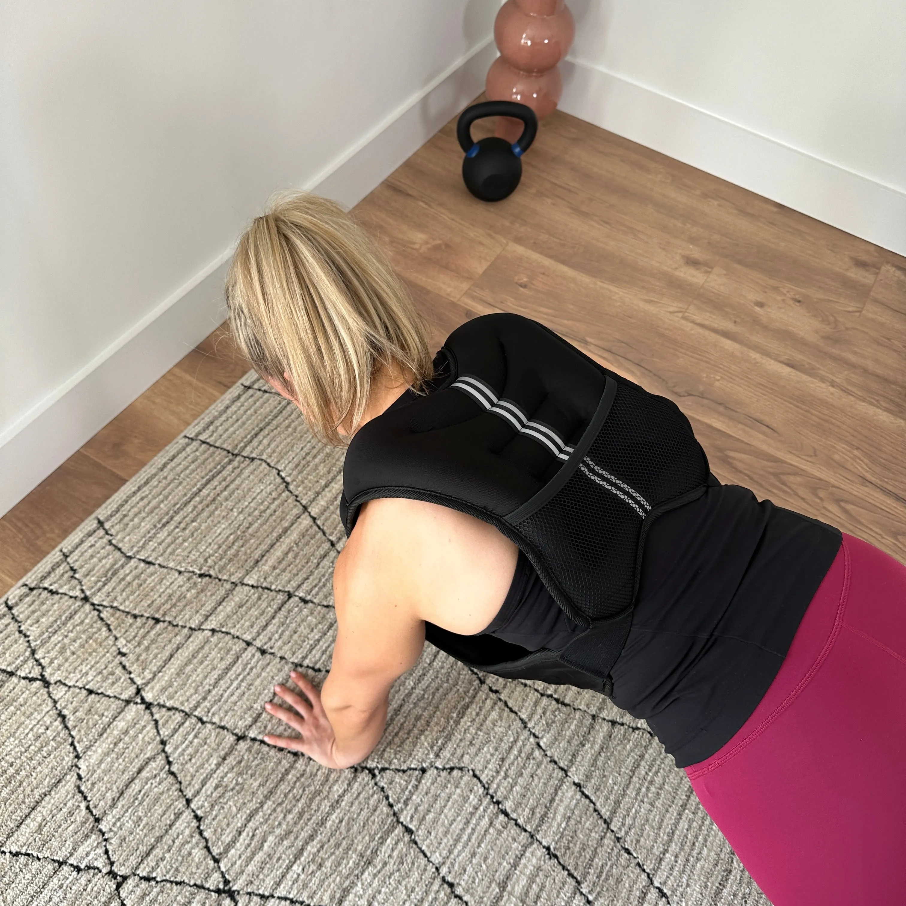 Hit Fitness Neoprene Weighted Vest | 10kg, Yoga wheel for back