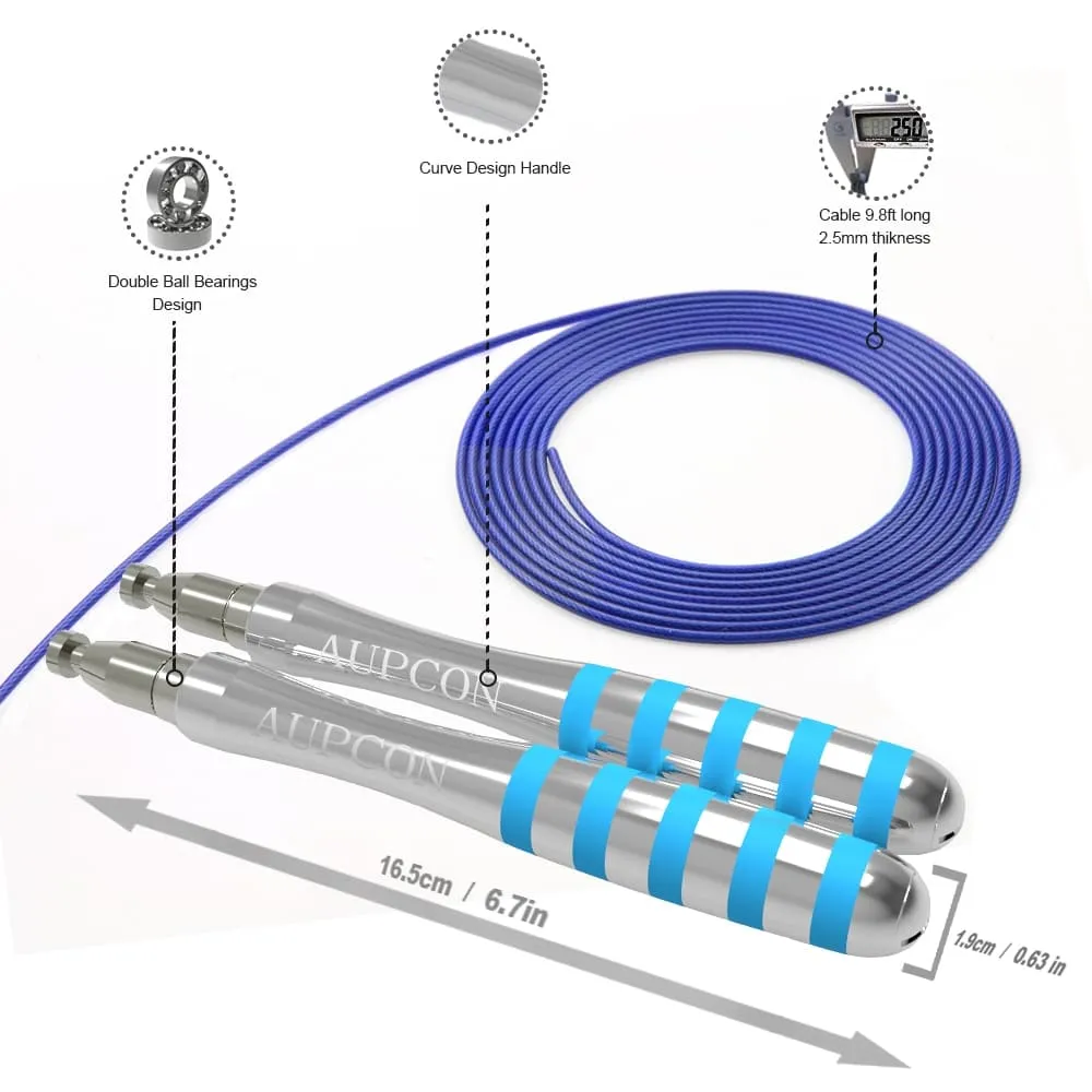 Self-Locking Speed Jump Rope, Speed Ropes, Ellipticals