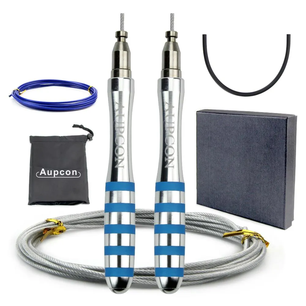 Self-Locking Speed Jump Rope, Weight Bar Collars