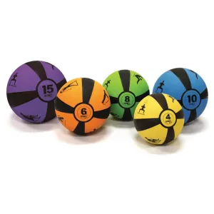 A Smarter Choice Smart Medicine Ball - 8lb Green Simple. Smart. Powerful., Weight Plate,Bars,Collars