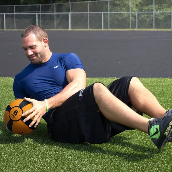 Smart Medicine Ball - 8lb Green, Steppers,ClimbMills, Weight Vests, Acupressure mat