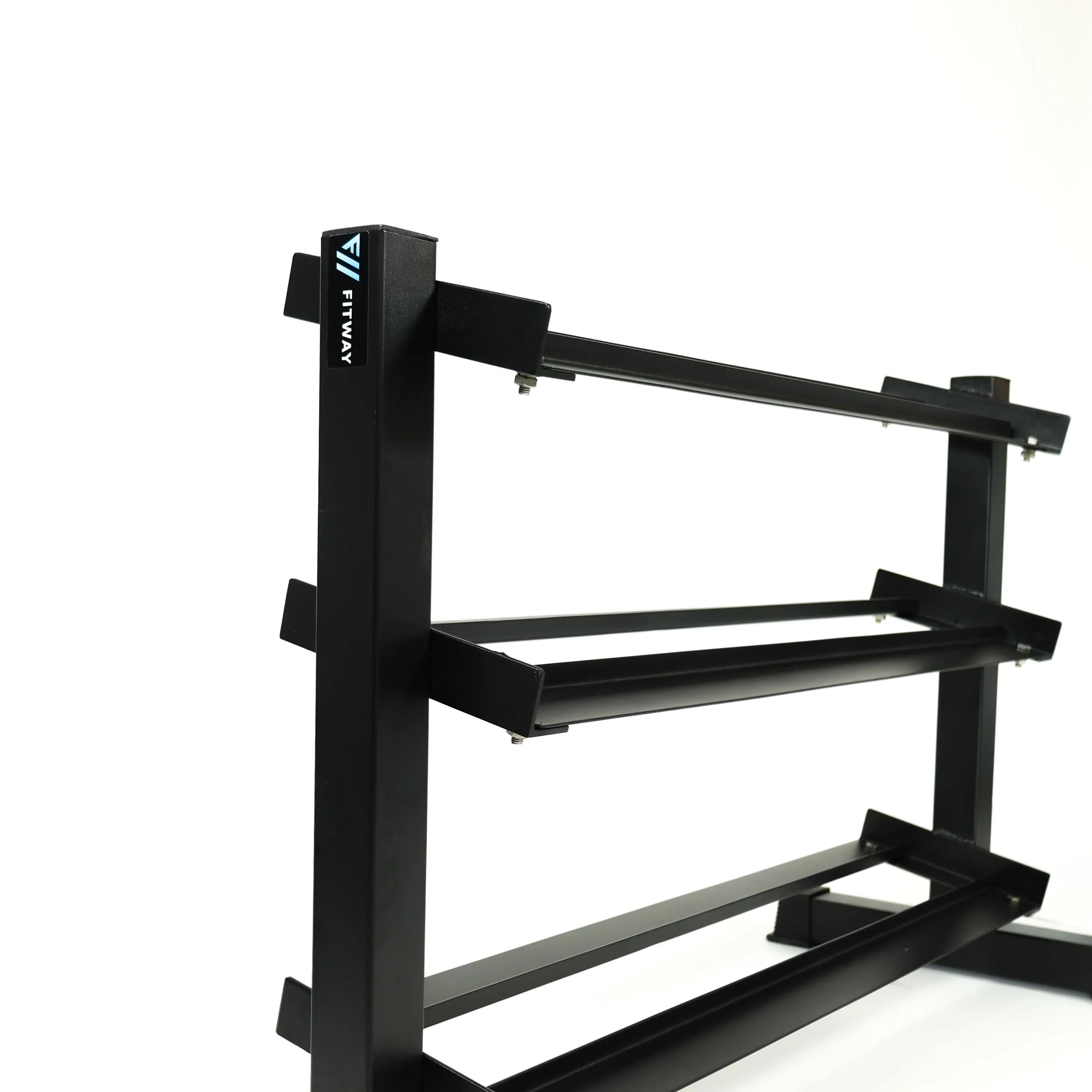 Fitway 3 Tier Dumbbell Rack, Fitness,Activity Trackers, Overhead pulley storage