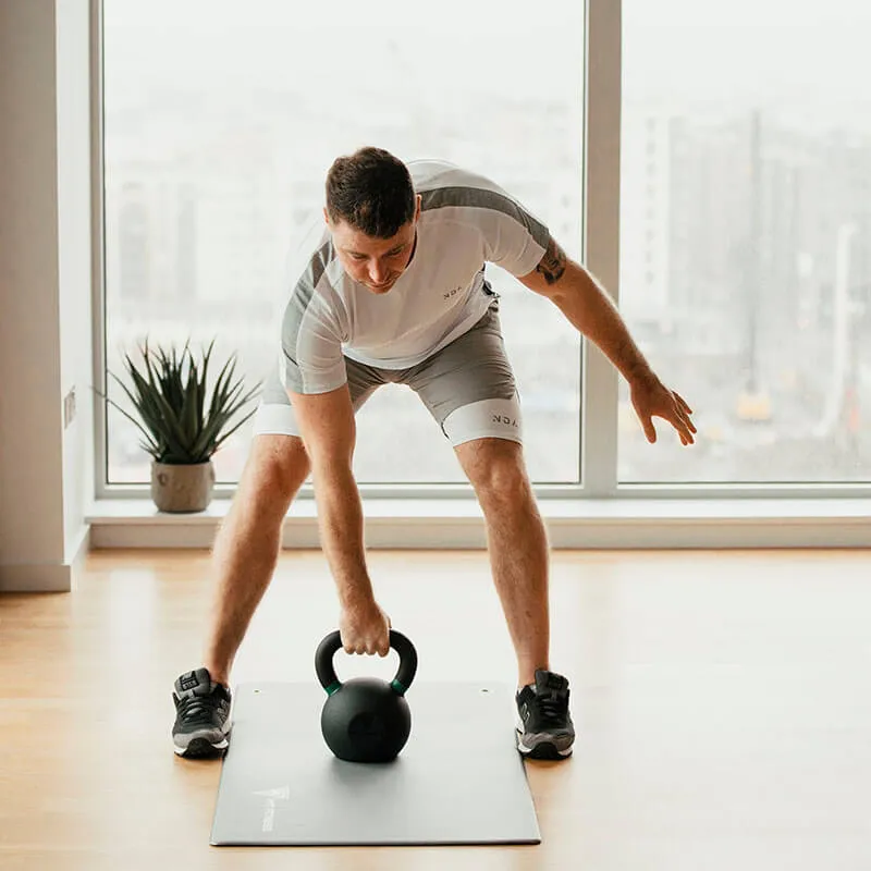 Hit Fitness Cast Iron Kettlebell | 10kg, Eco-friendly yoga mat, Specialty Benches,Single Stations