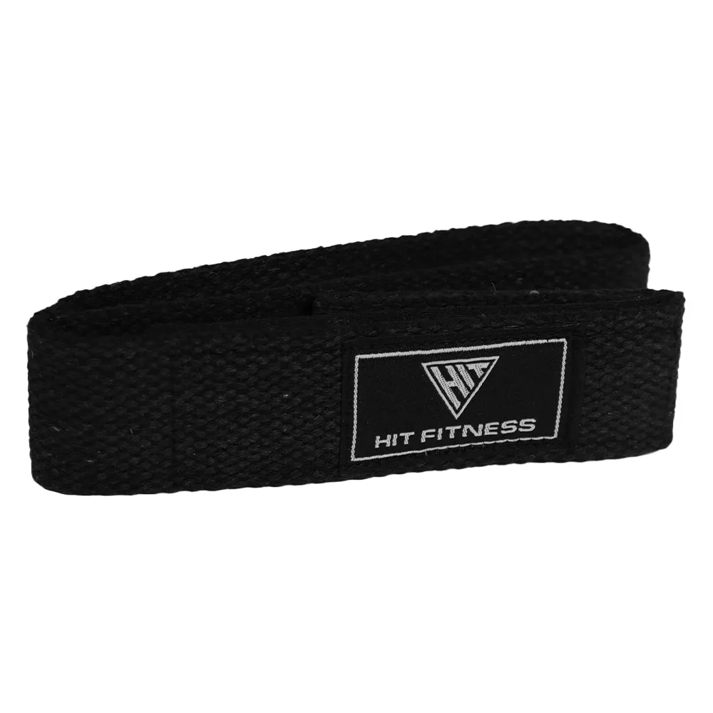 Hit Fitness Power Strap | Cotton Neoprene Padded, Rower Accessories, Ab roller wheel