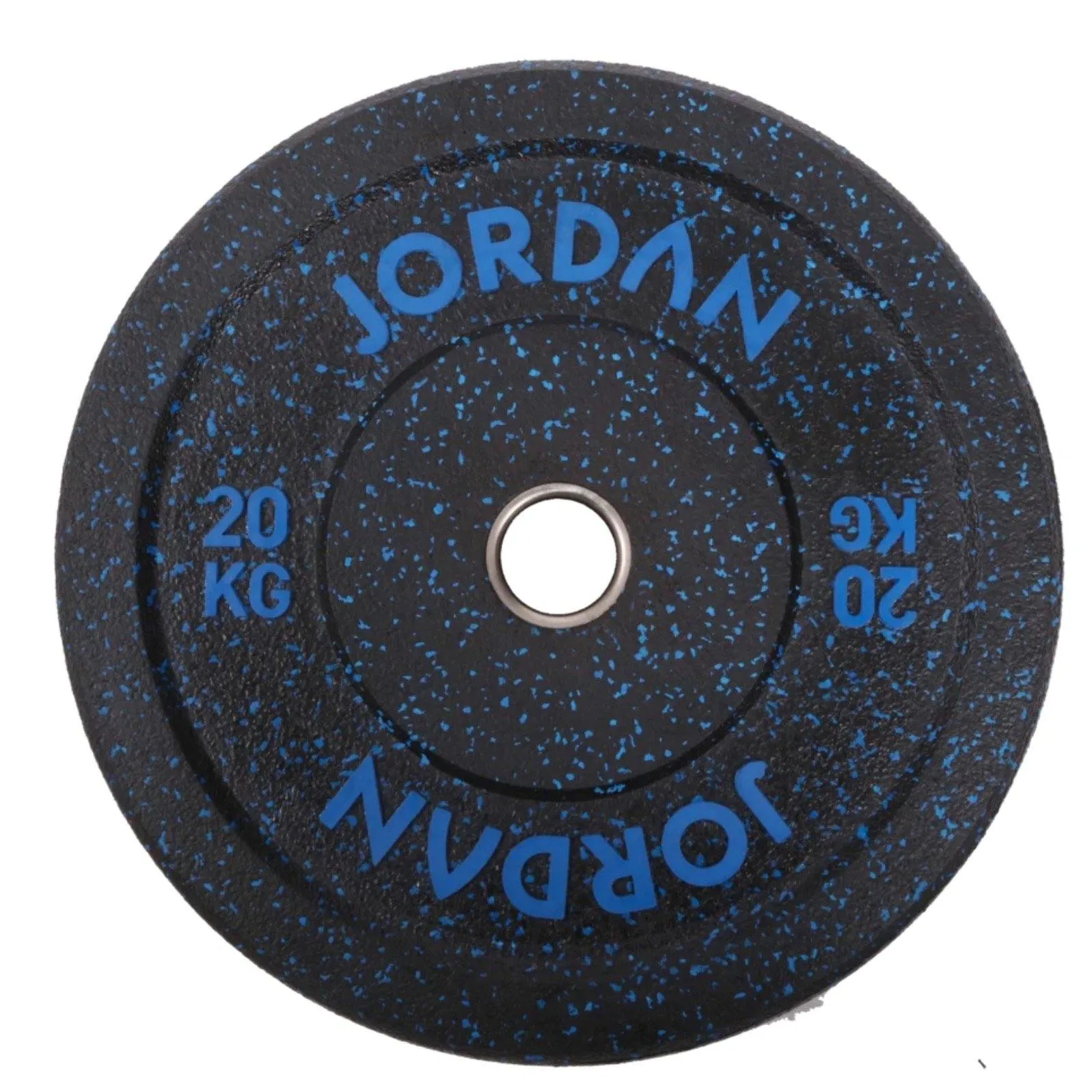 Jordan HG Black Rubber Bumper Plate - Coloured Fleck - 150kg Set, Ab roller wheel