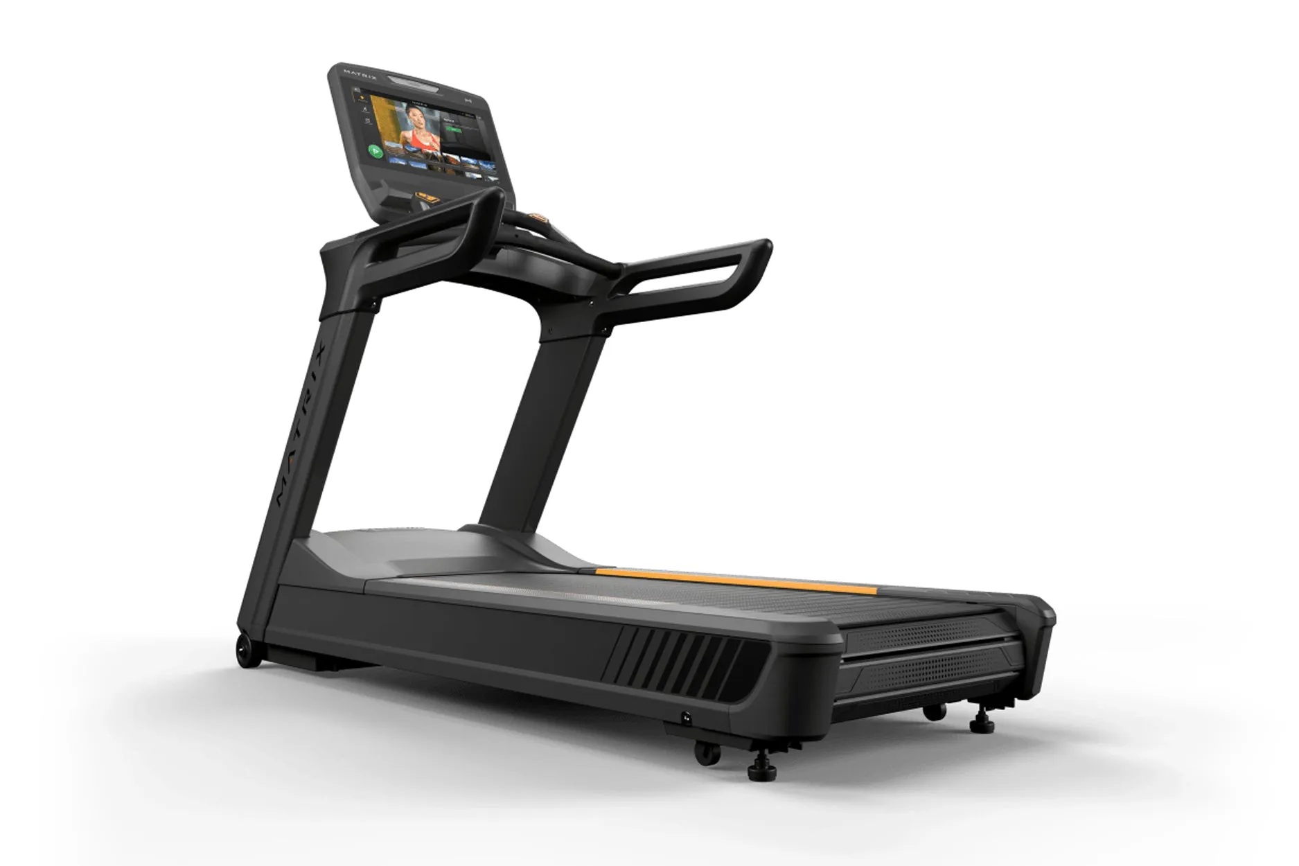 Matrix Performance Plus Treadmill, Push Up Racks