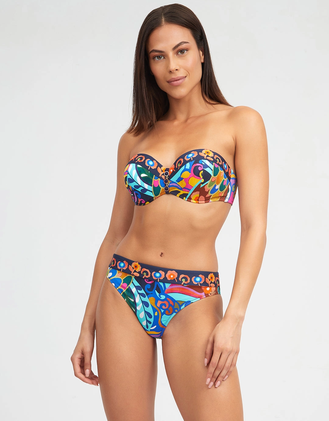 Aida Bandeau Bikini Top