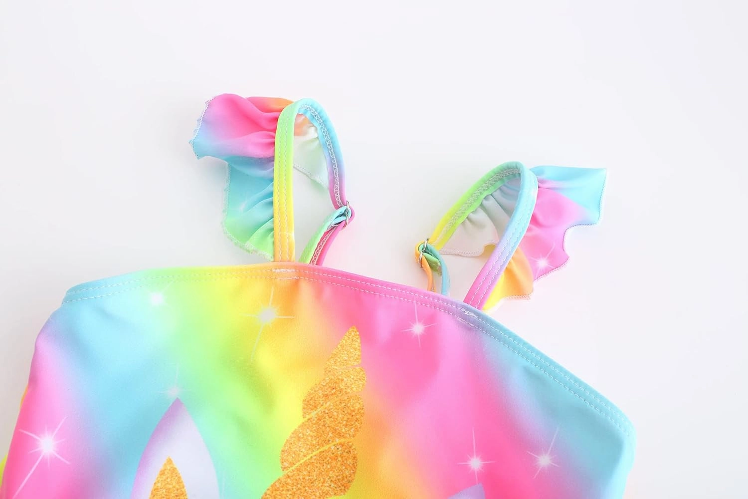 Akokvlar Two Pieces Swimsuit Mermaid Bikinis Tankini Bathing Suit for Little Girls