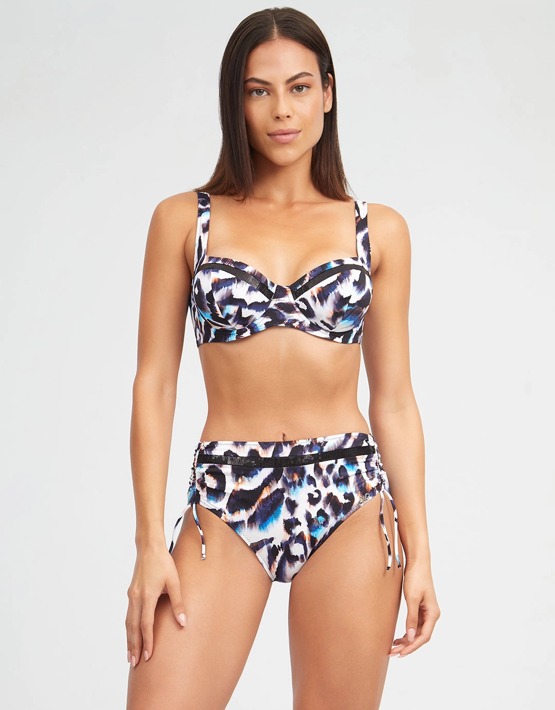 Alika Maxi Bikini Pant - Animal