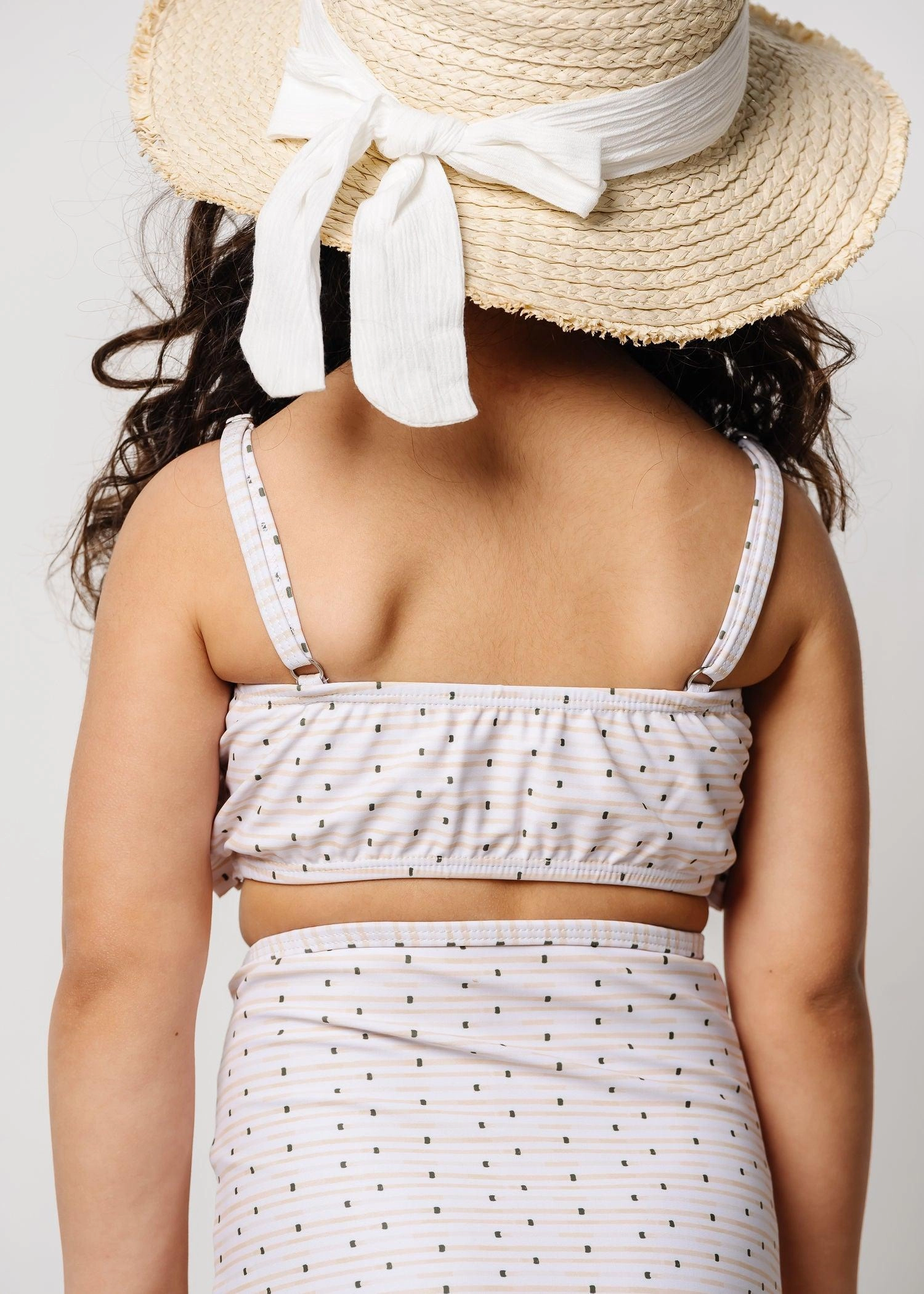 All Neutral | Mini Oversized Ruffle Top