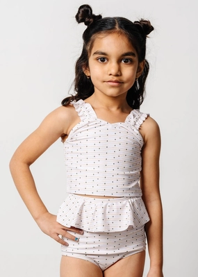 All Neutral | Mini Peplum Bottoms