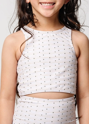 All Neutral | Mini Racer Back Top