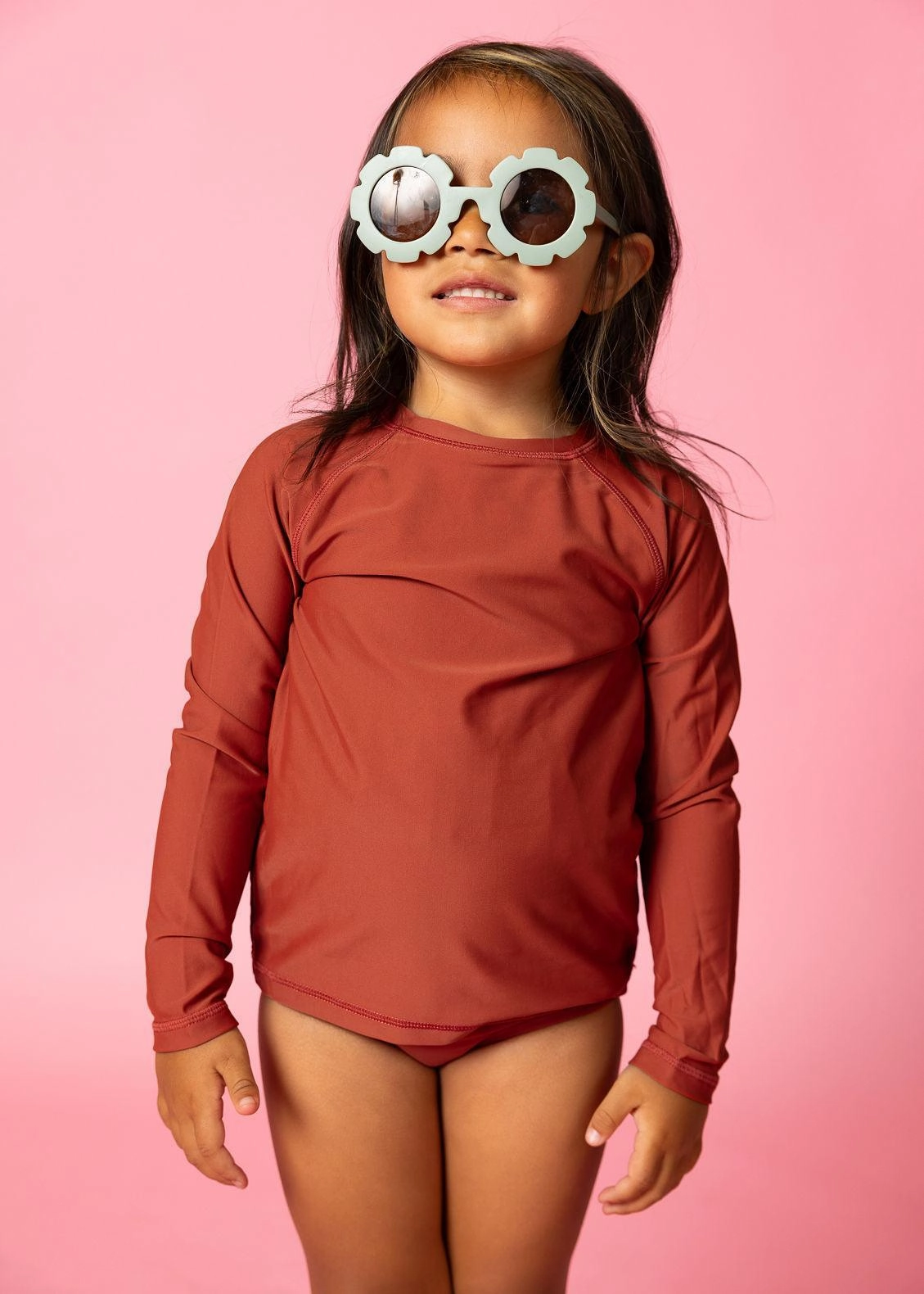 Amber Brown | Mini Rashguard Top (Unisex)