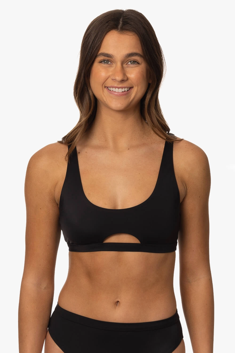 Amelia Bikini Top - Black