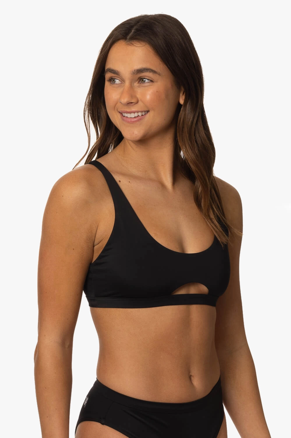 Amelia Bikini Top - Black