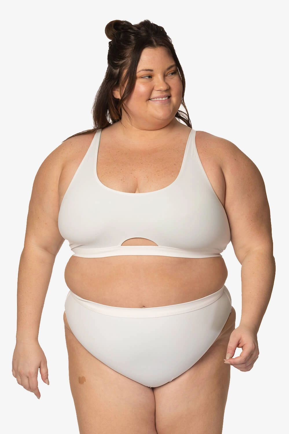 Amelia Bikini Top - White