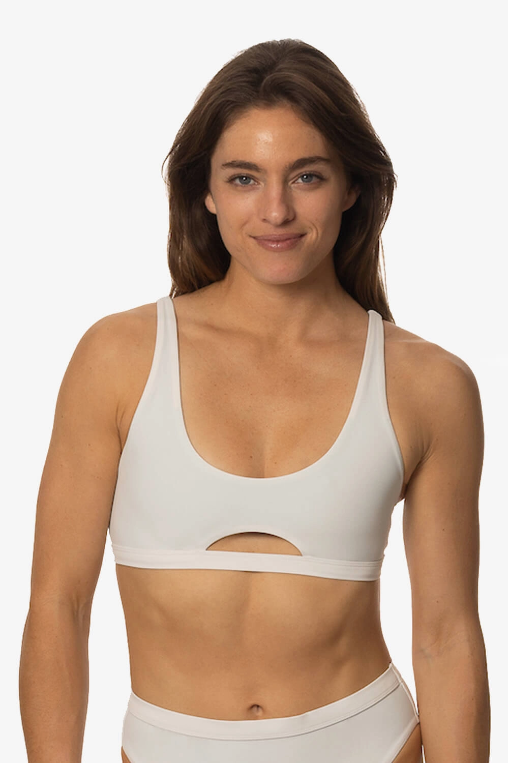 Amelia Bikini Top - White