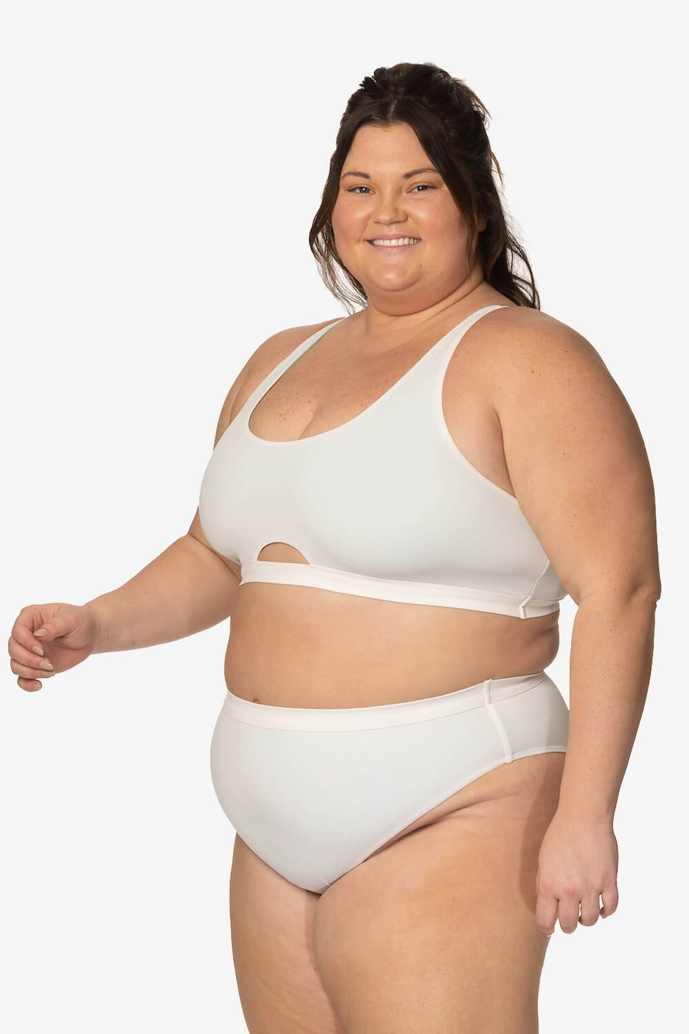 Amelia Bikini Top - White
