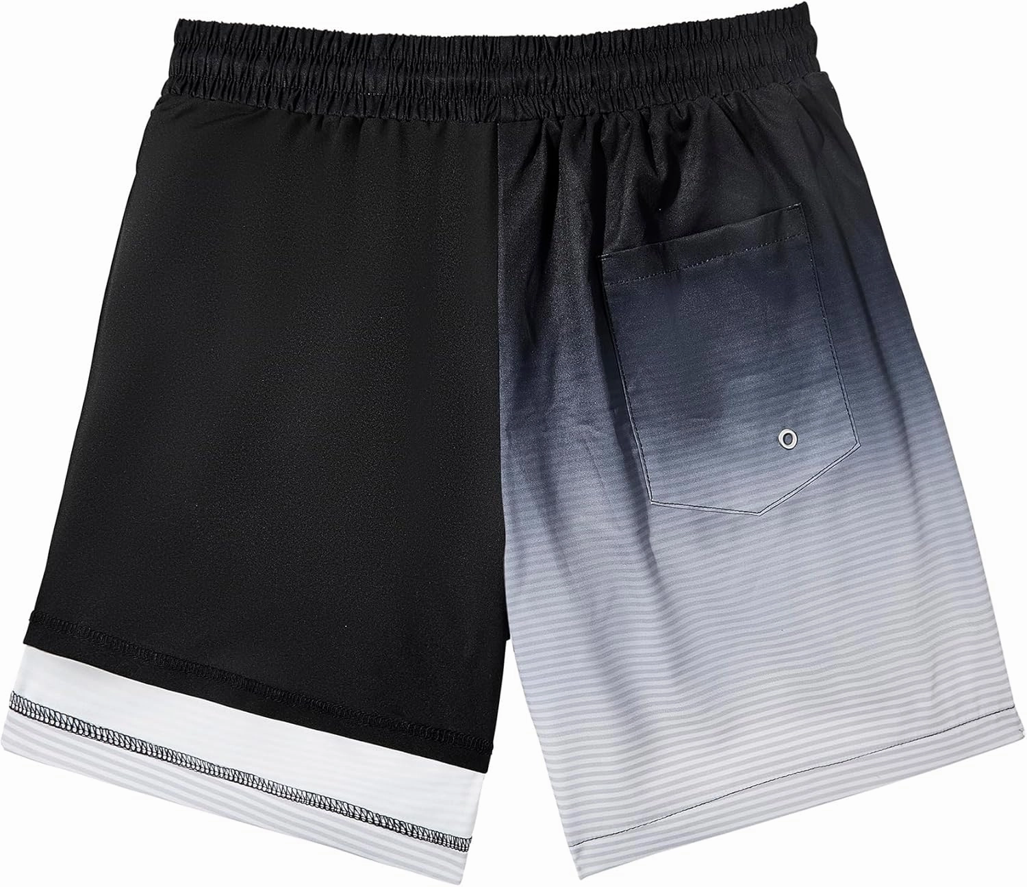 American Trends Mens Swim Trunks with Compression Liner Board Shorts for Men Quick Dry Swimsuits Bathing Suit Swimwear M-XXL