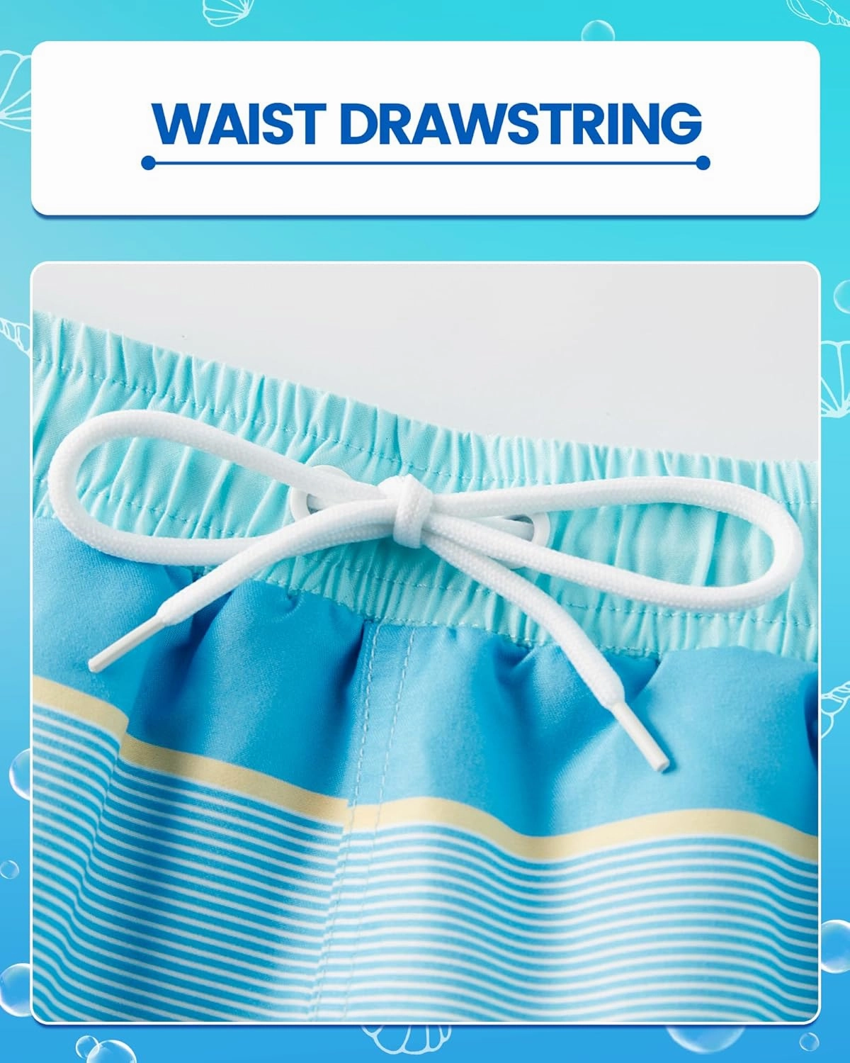 Angel season Boys Swim Trunks Toddler Kids Swimsuits for Boys Swimming Bathing Suits Quick Dry Kid Board Short Size 2-10