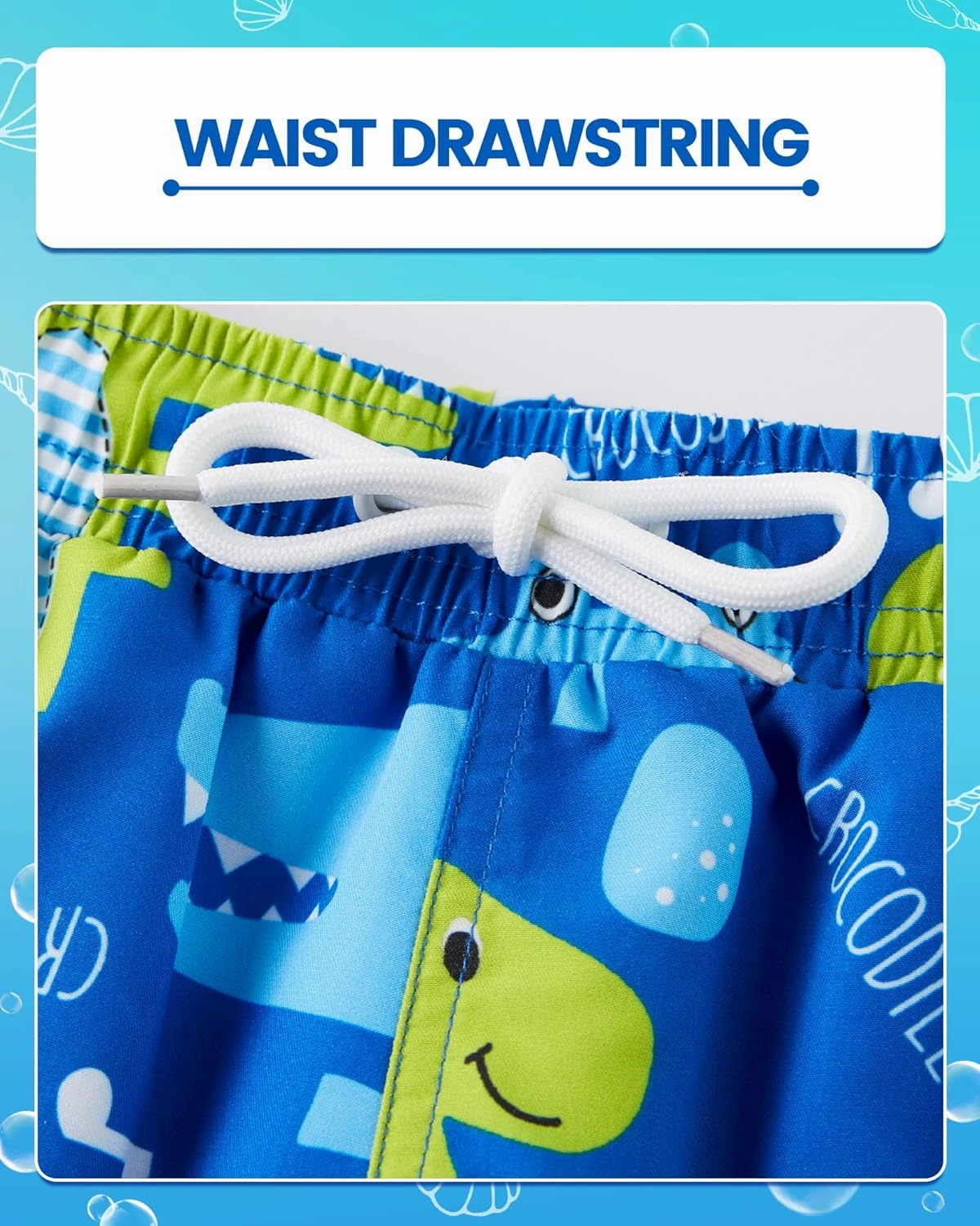 Angel season Boys Swim Trunks Toddler Kids Swimsuits for Boys Swimming Bathing Suits Quick Dry Kid Board Short Size 2-10