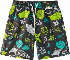 Angel season Boys Swim Trunks with UPF 50  Kids Board Shorts Quick Dry Youth Swimsuit Teen Boy Swimwear Sizes 7-14 Years