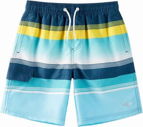 Angel season Boys Swim Trunks with UPF 50  Kids Board Shorts Quick Dry Youth Swimsuit Teen Boy Swimwear Sizes 7-14 Years