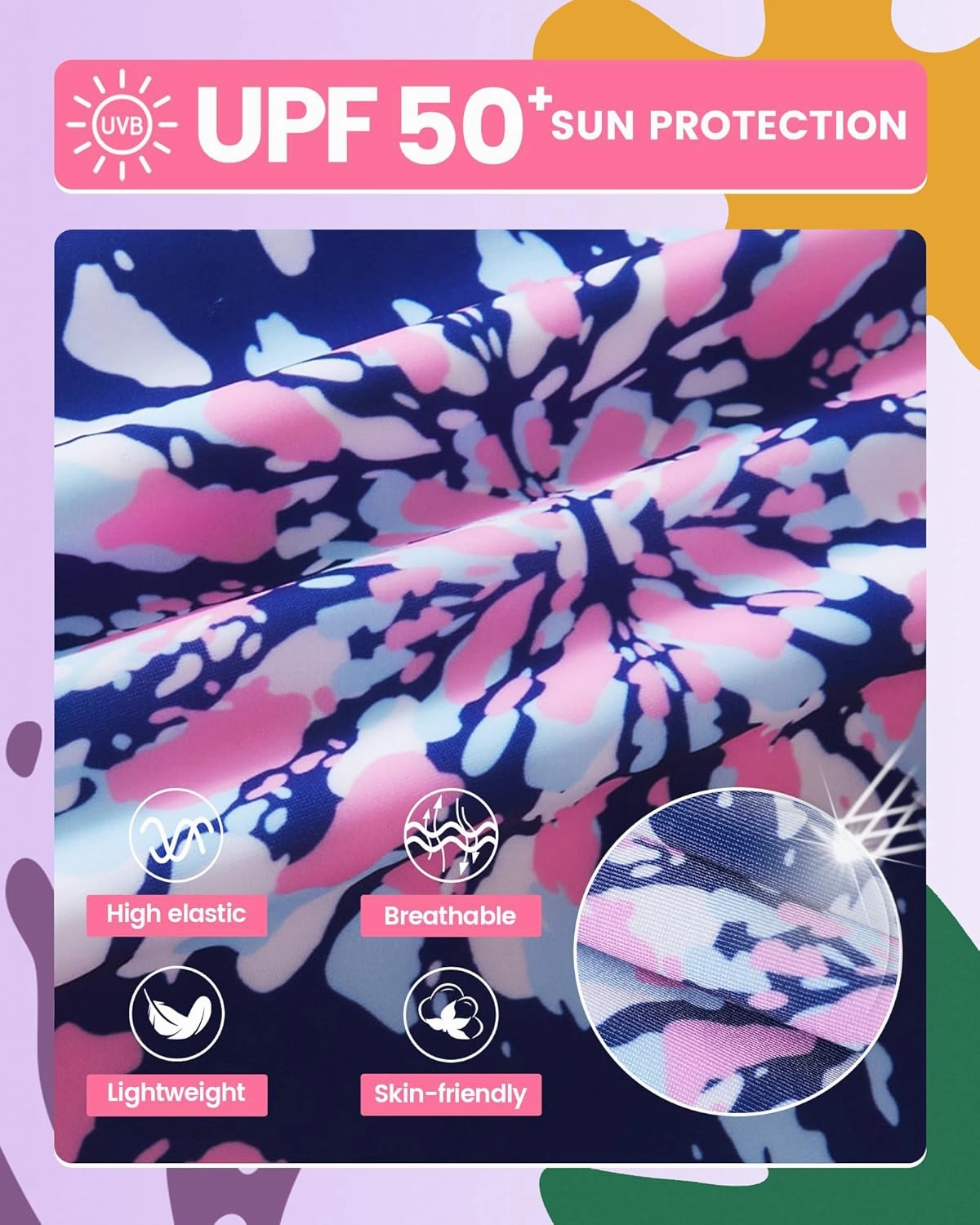 Angel season Girls One Piece Swimsuits Teens Bathing Suit Straps Kids Cute Swimwear with UPF 50  Daisy Halter Size 7-14