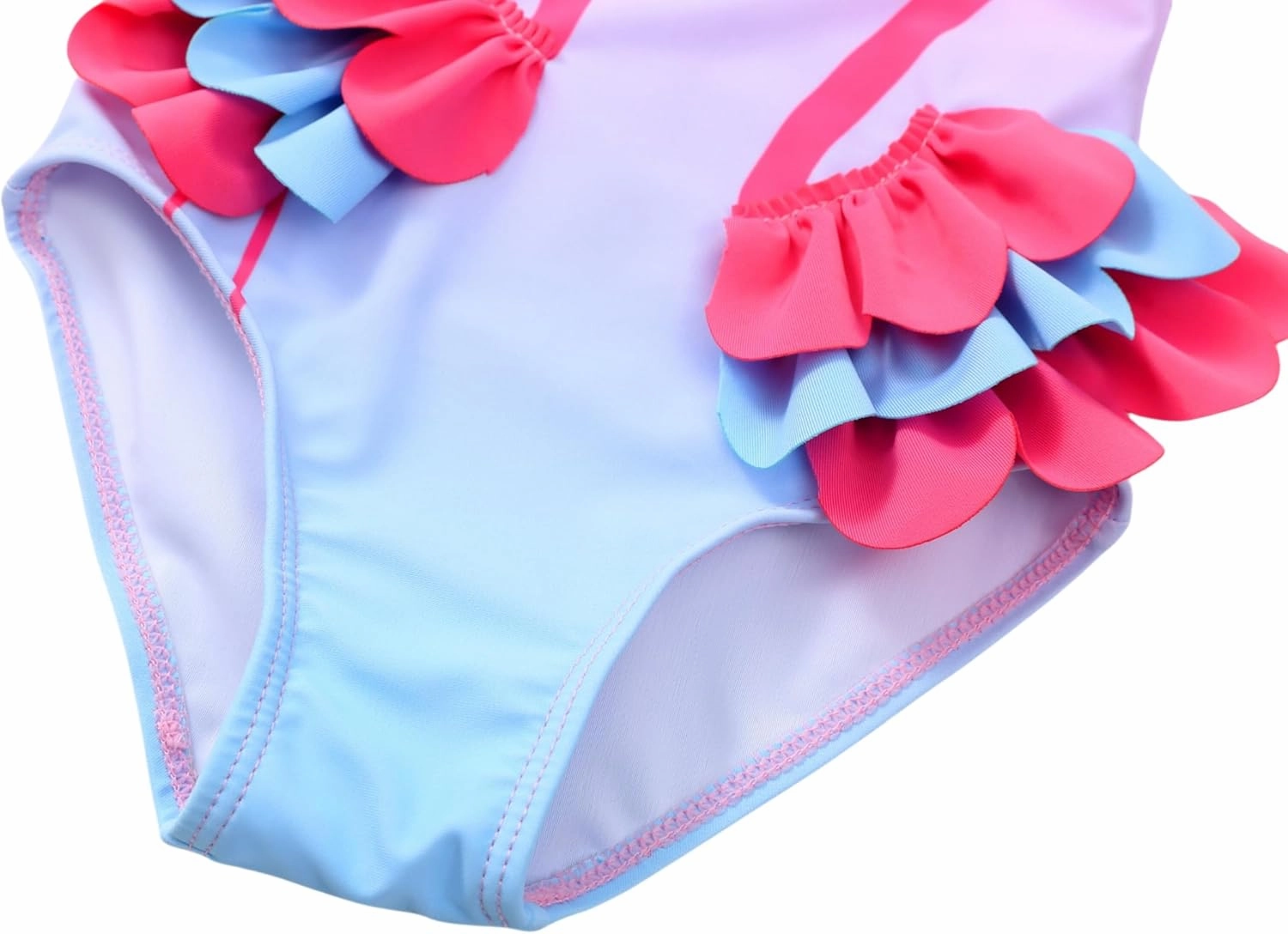 Baby Girl One Piece Swimsuit Swimwear Toddler Kid Flamingo Bikini Bathing Suit Sunsuit Rash Guard 1-5t