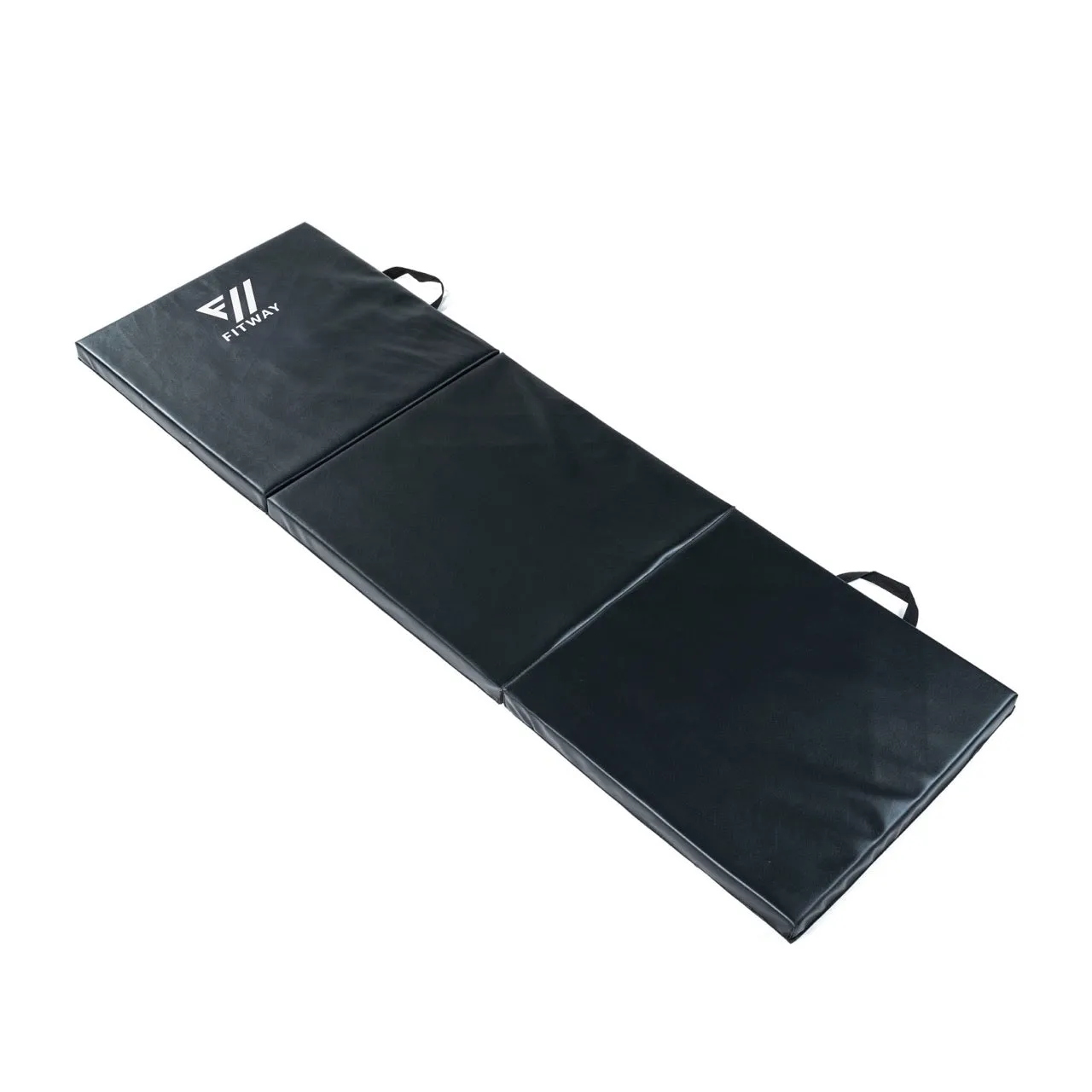 Folding Exercise Mat - 71" x 24", Exercise Rings