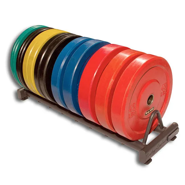 GBPR10 Body Solid Rubber Bumper Plate Rack, Mini trampoline rebounder