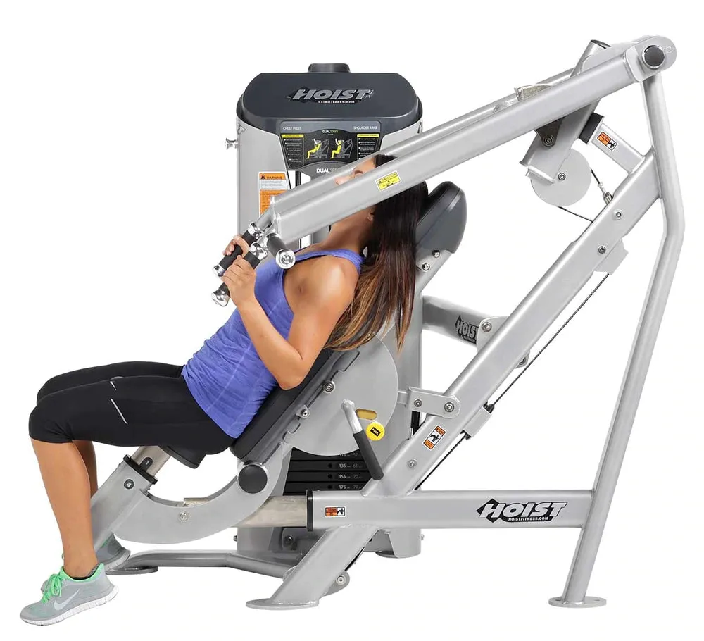 HD-3300 CHEST PRESS/SHOULDER PRESS, Compact gym equipment for small spaces