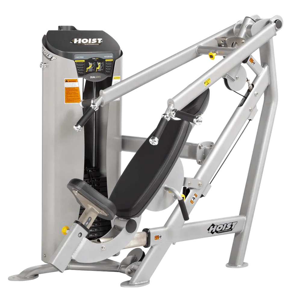 Back in Stock HD-3300 CHEST PRESS/SHOULDER PRESS Great Value, Functional Trainers, Collars