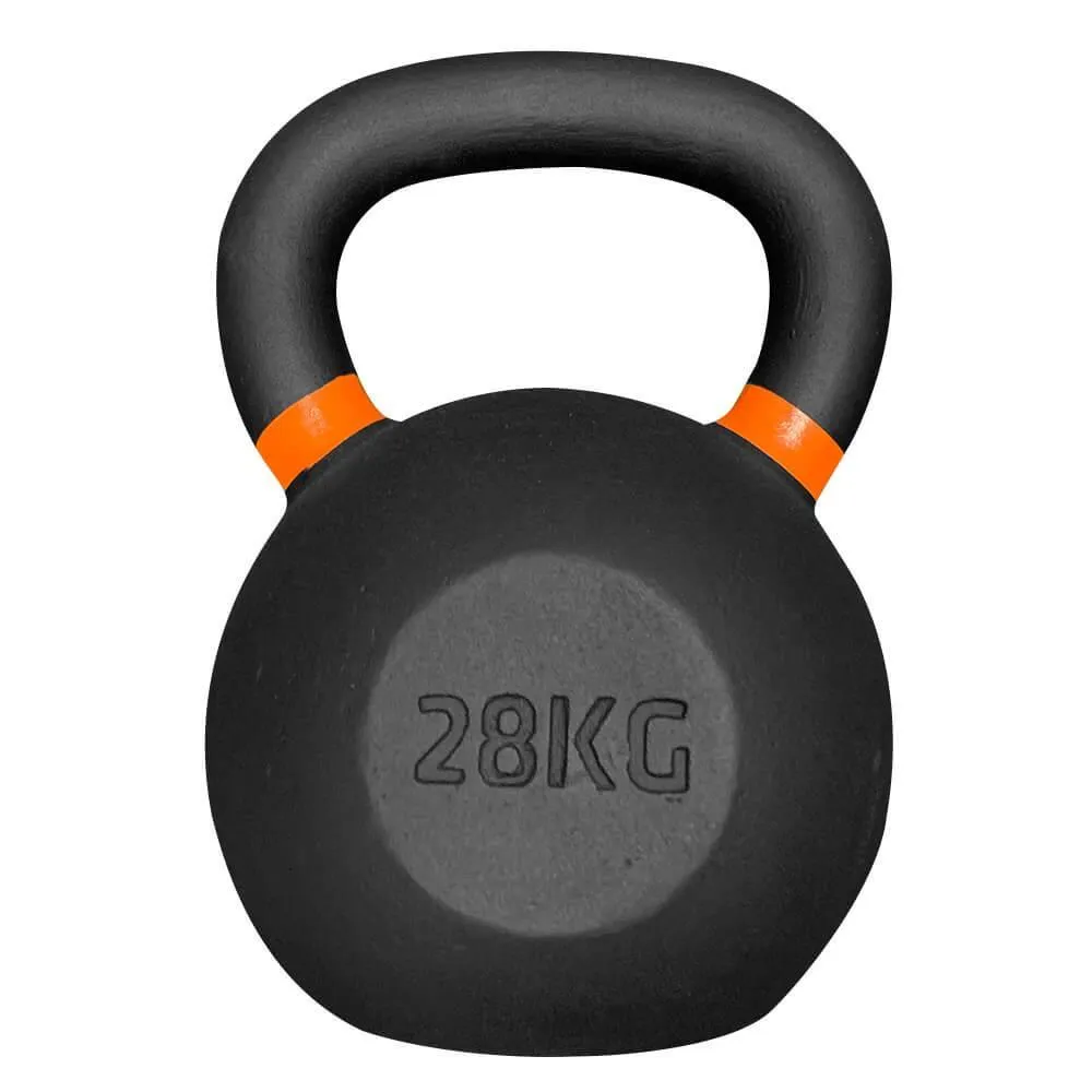 Hit Fitness Cast Iron Kettlebell | 28kg, Collars
