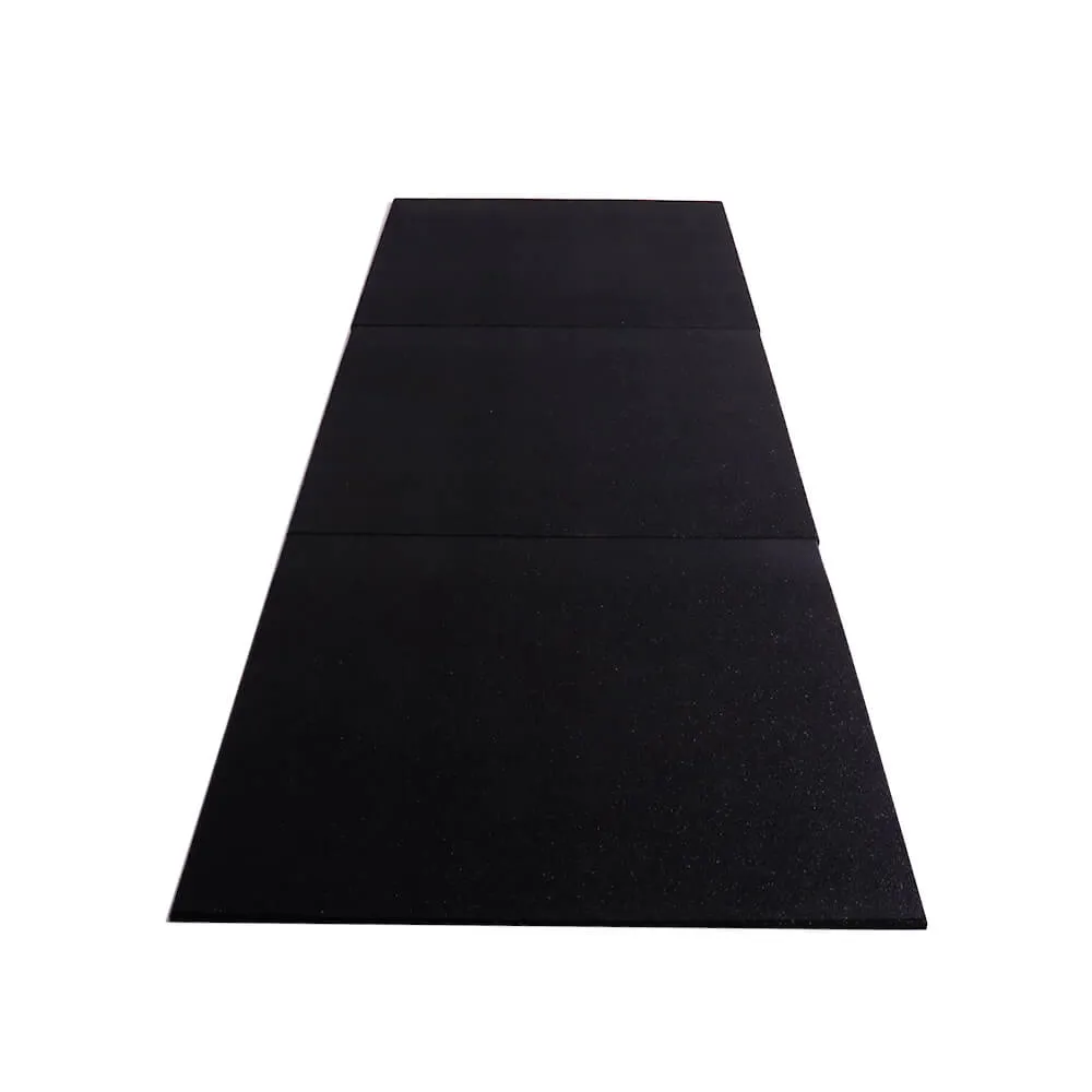 Hit Fitness Gym Flooring (Pack of 3) | 1sq m x 20mm, Power rack squat rack, Rubber Gripped Olympic Plates