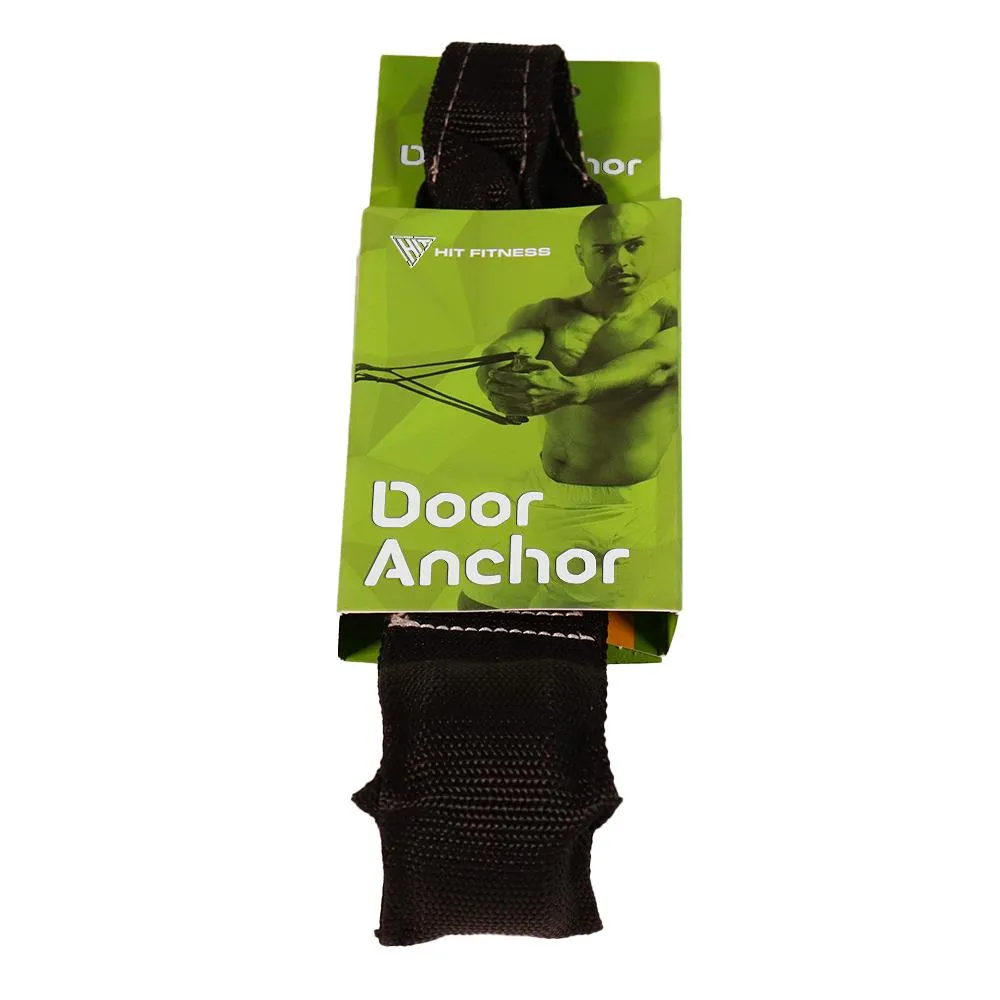 HIT FITNESS Resistance Bands Pack and Door Anchor, Dumbbells