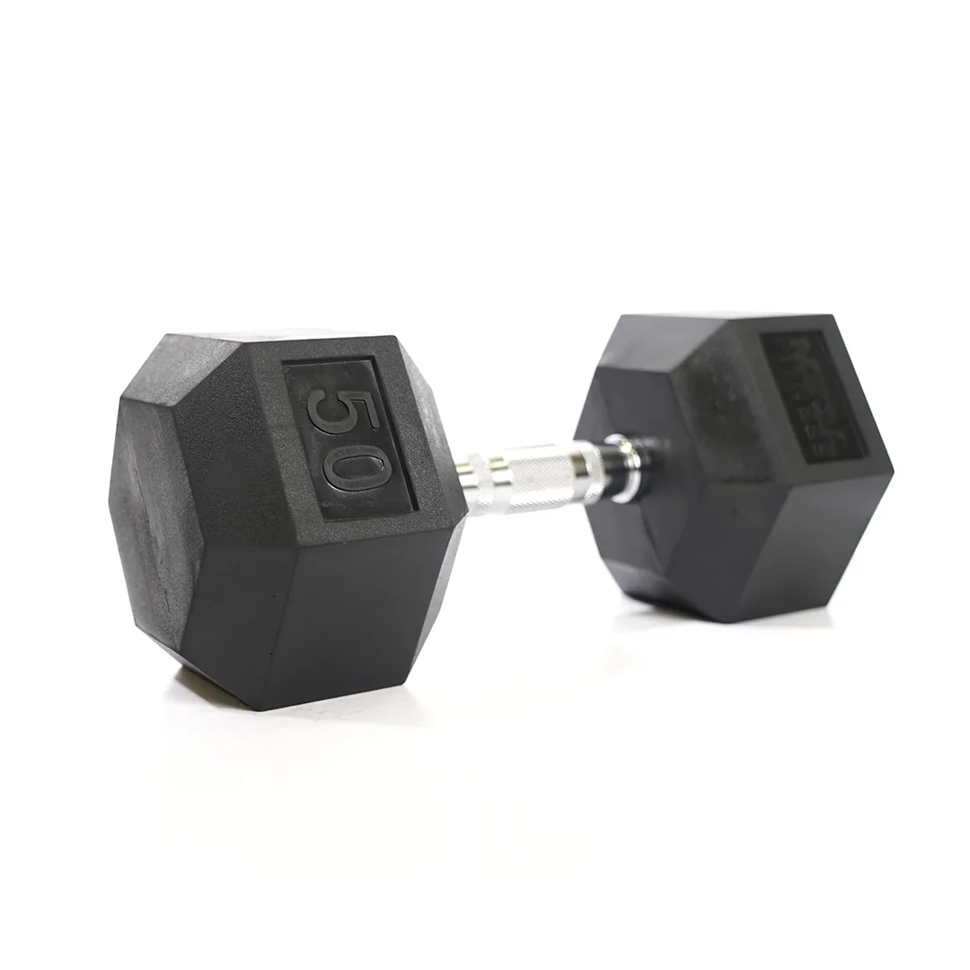 Back in Stock Mega Fitness - Rubber Hex Dumbbell 50lbs Fan Favorite, Bowflex SelectTech dumbbells, Resistance bands set, Olympic Frisbee Set