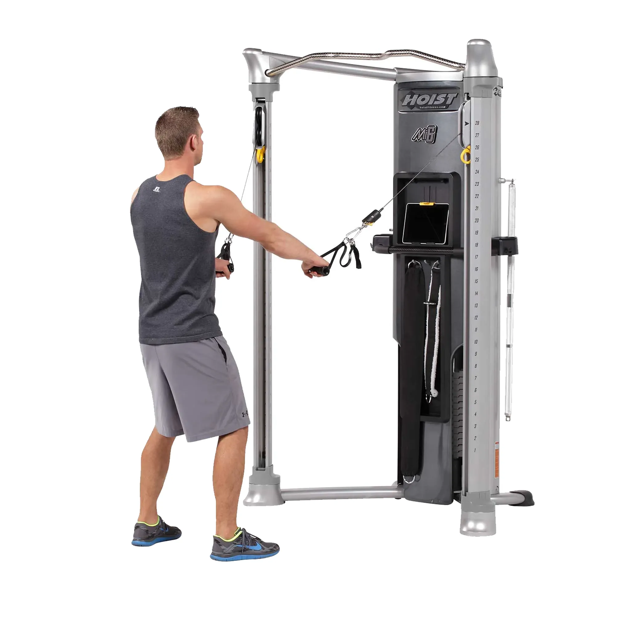 Mi6 Functional Trainer System, Legpress,Hack Squats, Posture corrector
