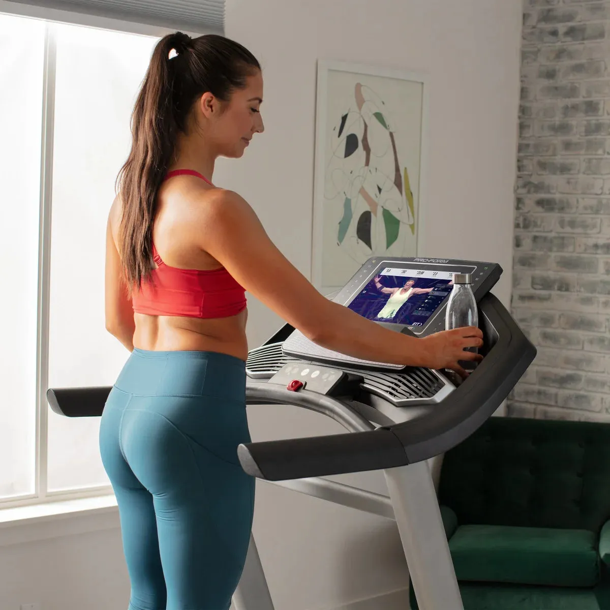 ProForm - Trainer 14.0 Folding Treadmill, Upper Body Bikes
