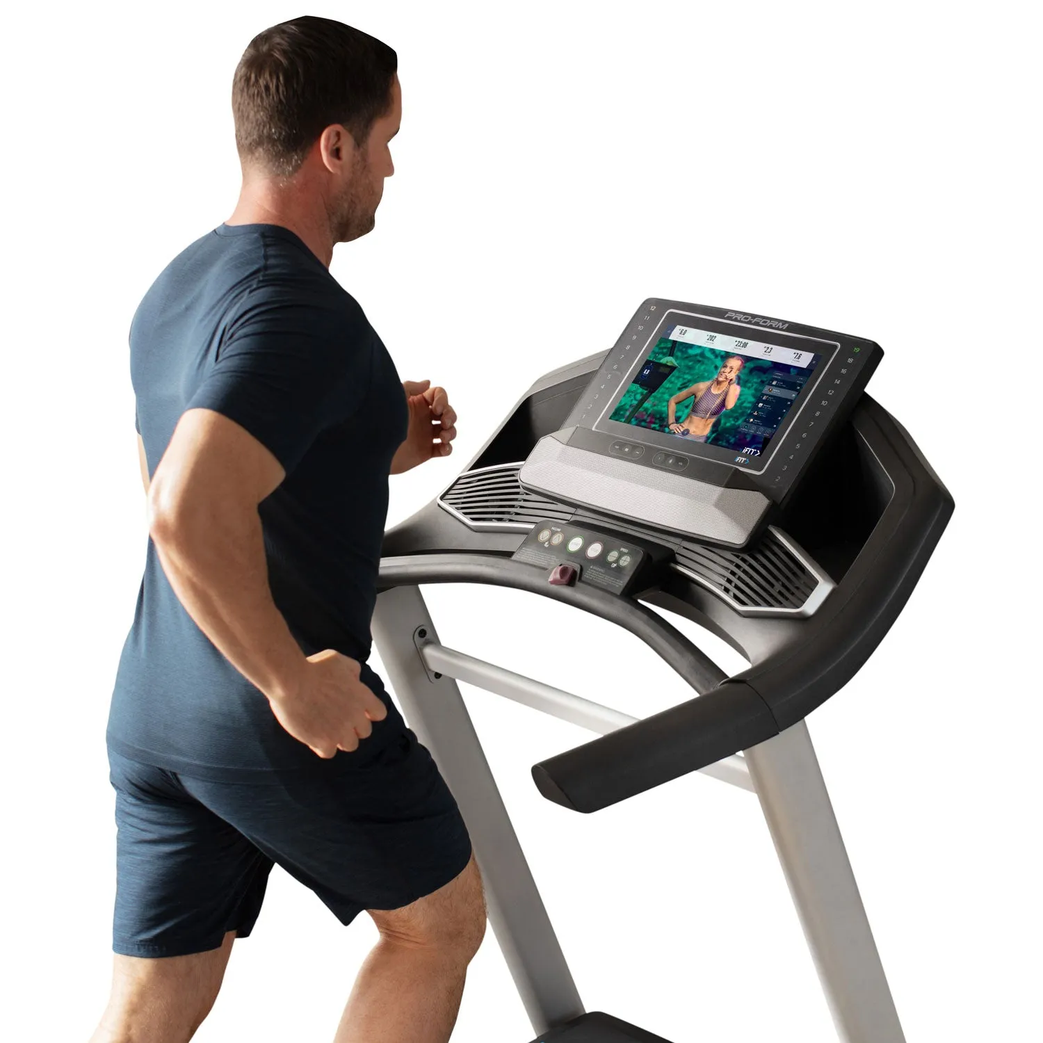 ProForm - Trainer 14.0 Folding Treadmill, Doorway chin up bar, Creatine monohydrate