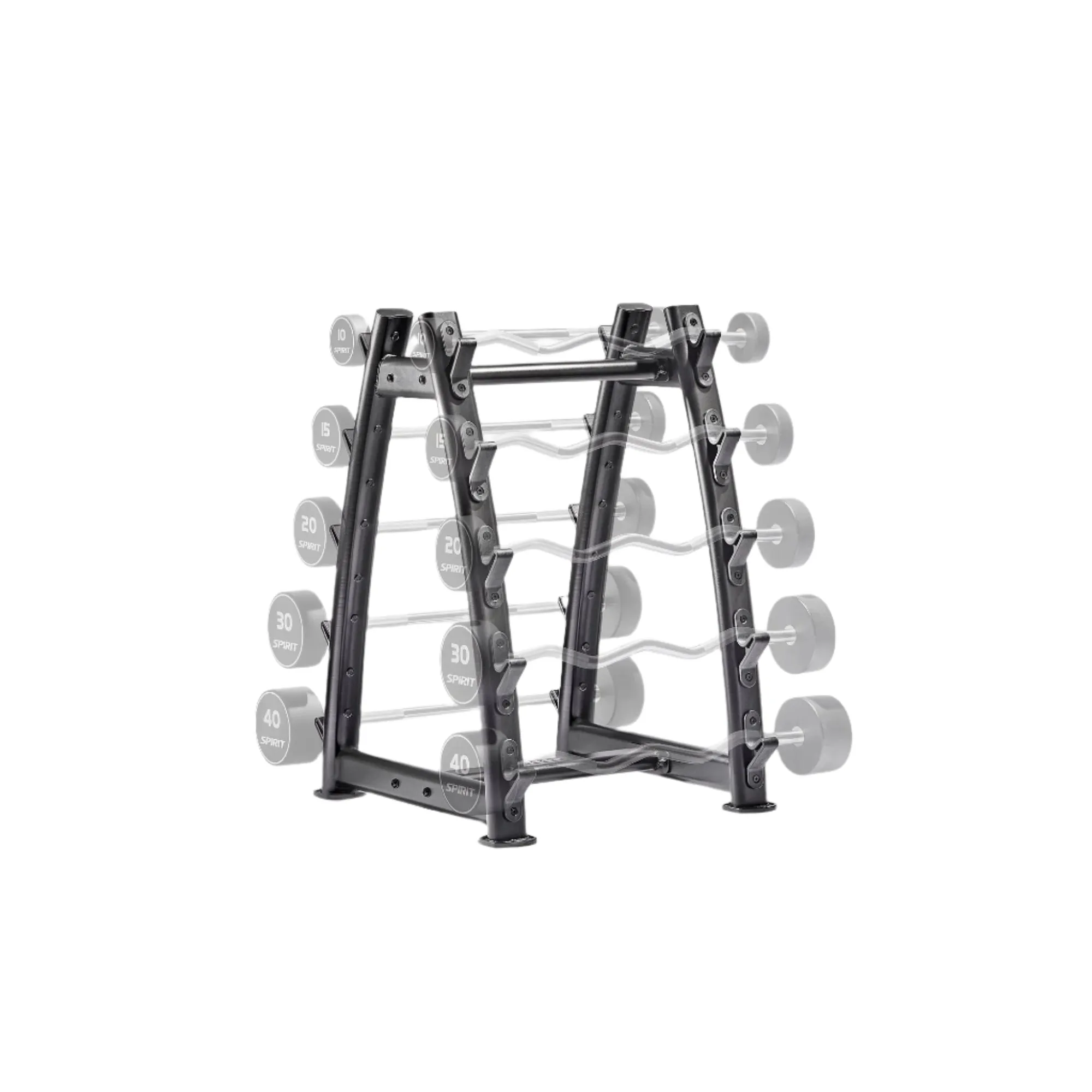 Spirit 10 Fixed Barbell Rack, Indoor Cycles