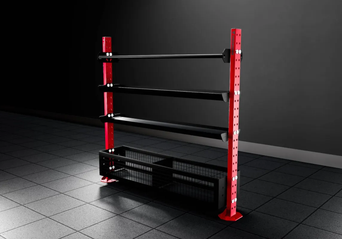 THROWDOWN XTR Ball Storage Rack (6ft), Plyo Boxes