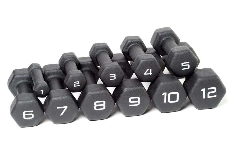 Warrior Neoprene Covered Dumbbells, Dumbbell Storage, Ab Wheel, Elliptical Crosstrainers